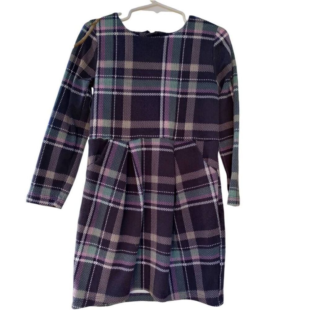 H&M plaid  girls dress